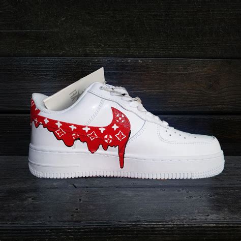 From street fashion to high art, shop the perfect custom air force 1s, with designs and artists from around the world. Custom Air Force 1 Hand Painted For Men Women -Custom Nike Shoes-Custom Sneakers LV Style ...