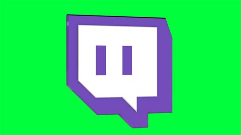 Twitch Green Screen Logo Loop Chroma Animation Youtube