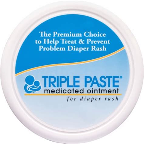 Triple Paste Medicated Diaper Rash Ointment 8 Oz Kroger