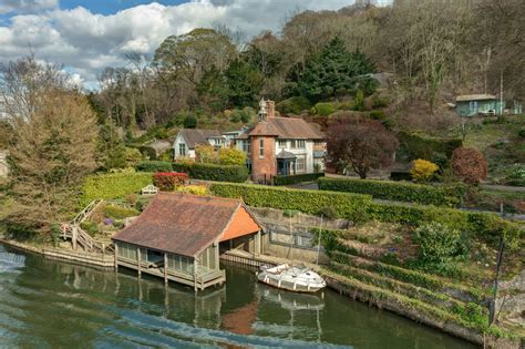 A Wonderfully Unique House Set On The River Thames That Comes With Its