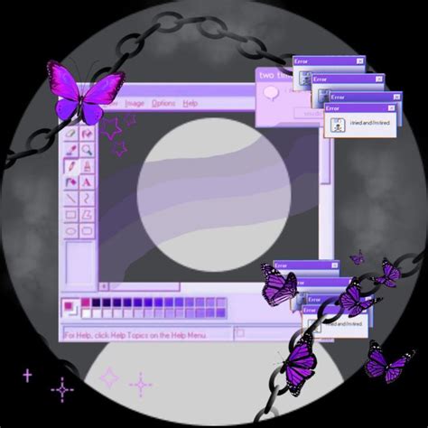 I Did Dis Purple Pfp 🙈 In 2020 Cute Profile Pictures Aesthetic Movies Simple Icon
