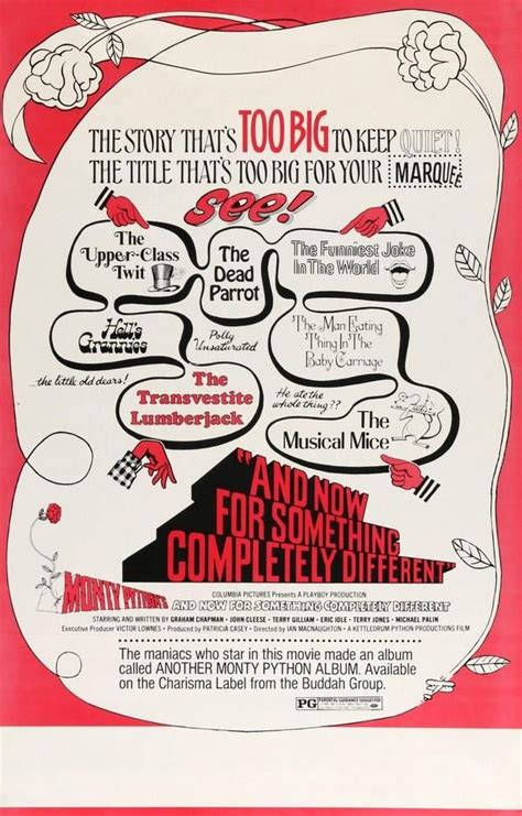 And Now For Something Completely Different 1971 One Sheet Movie