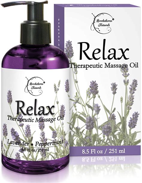 Stress Relievers Massage Oils