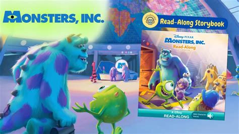 Read Along Storybook Monsters Inc 2001 Disney Pixar The