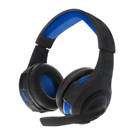 Sentry Ps4 Xbox Pc Blue Gaming Headset With Boom Mic Gx100b