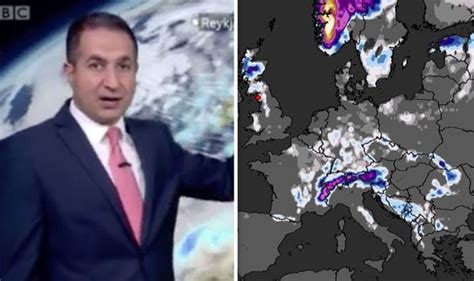 Bbc Weather Forecast Wintry Showers To Give Way To Heavy Snowfall
