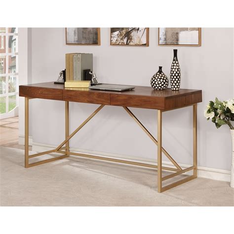 Check spelling or type a new query. Furniture of America Teviot Contemporary Wood Writing Desk in Gold - IDF-DK6447