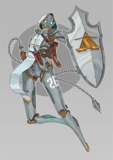 Commission Done Of The Clients Warforged Claric Apprentice 2b It