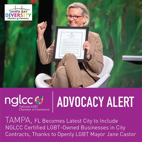Tampa Fl Becomes Latest City To Include Nglcc Certified Lgbt Owned Businesses In City Contracts