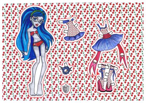 Arts And Crafts Paper Crafts Art Crafts Horror Monsters Paper Dolls