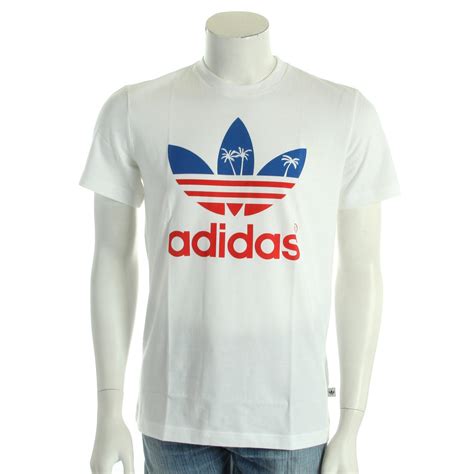 Adidas Palm Tree Trefoil Graphic Tee S19313 T Shirts Homme