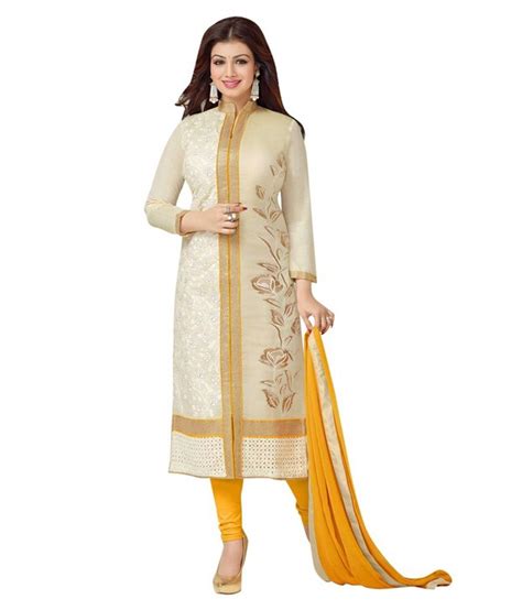 Desi By Design Beige Cotton Unstitched Dress Material Buy Desi By Design Beige Cotton