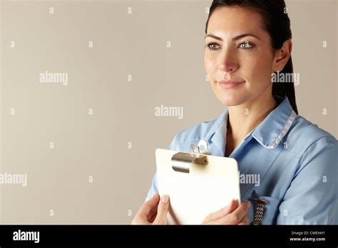 Uk Nurse Clipboard Hi Res Stock Photography And Images Alamy