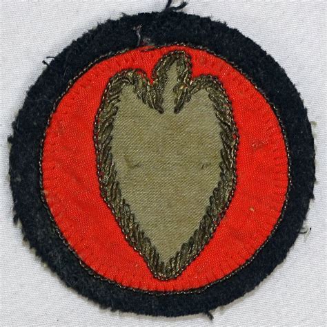 Wwii Theater Made 24th Division Patch Griffin Militaria