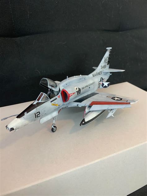 148 A 4 Skyhawk All Done Had A Blast Making This Kit Highly