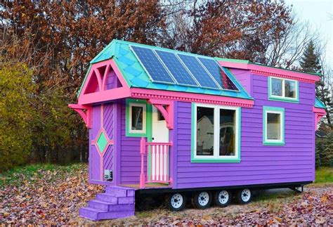 Colorful Solar Powered ‘ravenlore Tiny House Is Built To Be Off Grid
