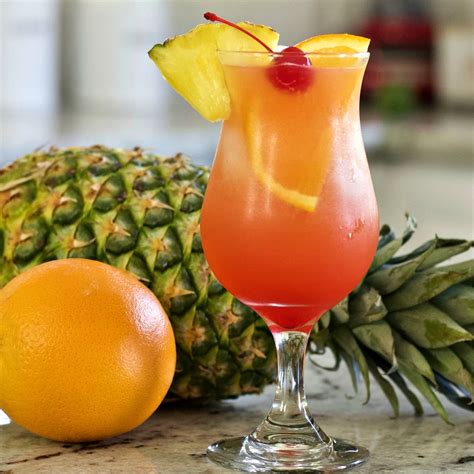 The vídeo shows you how! Malibu Sunset Cocktail Mixed Drink Recipe - Homemade Food Junkie | Mai tai recipe, Mixed drinks ...