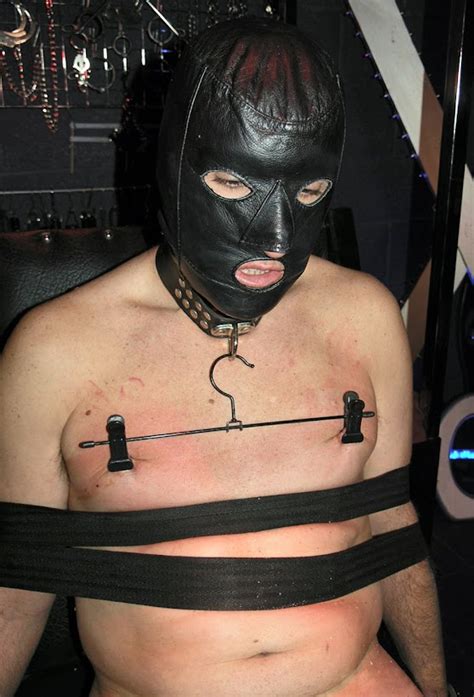 Bdsm Hoods Fetish Masks Leather Bondage Slave In Pain Techniques