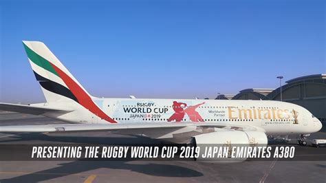 Video Emirates Adds Rugby World Cup 2019 Livery To A380 Aircraft