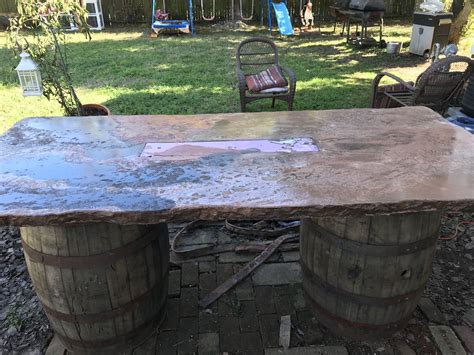 Loop a looked better (more wooded and privacy) than loop b. Concrete picnic table with fire pit | Outdoor decor ...