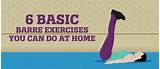Pictures of Fitness Exercises That You Can Do At Home