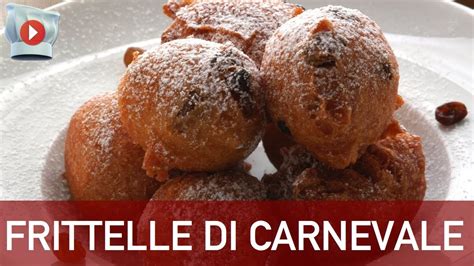 Mi raccomando, cuoci poche frittelle per volta girandole spesso, in modo da farle dorare bene su tutta la. Frittelle di Carnevale - YouTube
