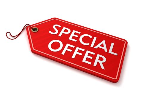 Special Offers Delivered Straight To Your Door Buy Online With