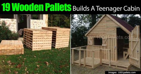 How to build a cabin out of pallets. 19 Wooden Pallets Builds A Teenager Cabin