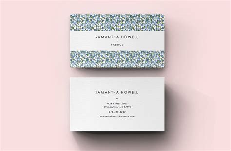 Cute Business Card Template | Business cards creative templates, Business card design, Business 