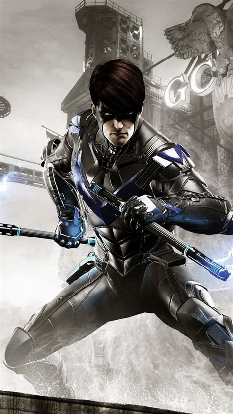 ❤ get the best winter anime wallpaper on wallpaperset. Nightwing iPhone Wallpaper (71+ images)