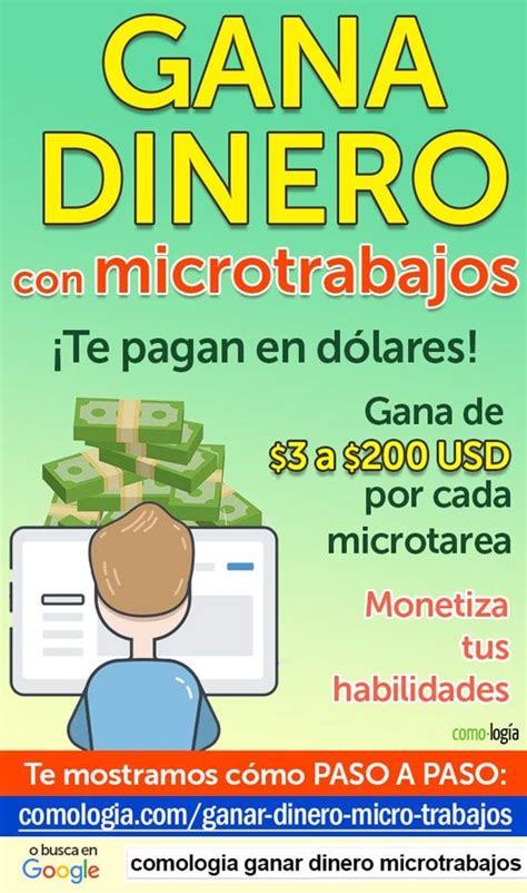 Ganar dinero con microtrabajos: $3,200 al mes haciendo tareas pequeñas