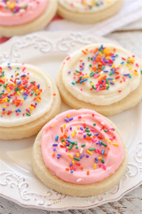 This is the sugar cookie recipe that i grew up with. Soft Cut-Out Sugar Cookies with Cream Cheese Frosting