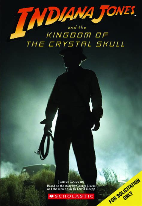 Mar Indiana Jones Kingdom Of Crystal Skull Novelization Previews World
