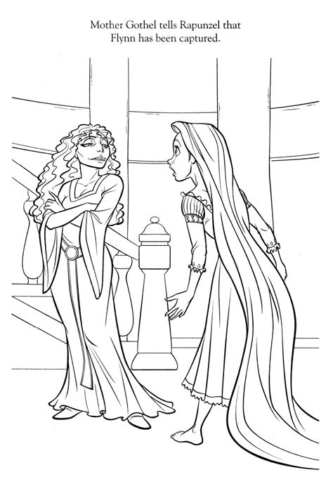 Find more mother gothel coloring page pictures from our search. Mother Gothel silhouette | Disney coloring pages, Rapunzel ...
