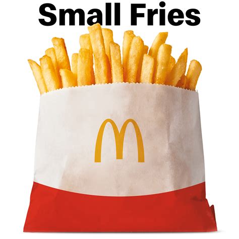 Small Fries Side Menu Mcdonalds Au