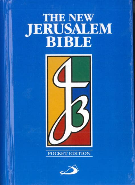 The New Jerusalem Bible Pocket Edition Fontana Bookservices Ltd