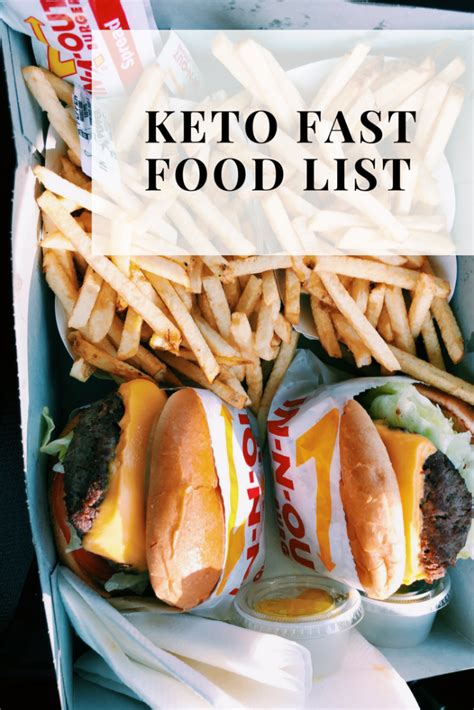 This establishment has an excellent keto breakfast that you can eat on the go. Keto Fast Food List - Know What & Where to Order - The ...