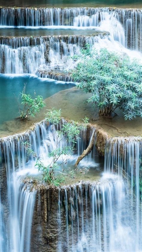 Amazing Nature Waterfall Hd Iphone Wallpaper Beautiful Waterfalls