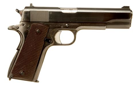 Deactivated Wwii Colt 1911a1 Pistol Allied Deactivated Guns