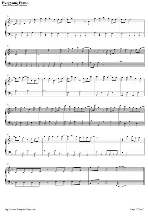 Sow Sense Of Wonder Fairy Tail Op Stave Preview 2 Free Piano Sheet