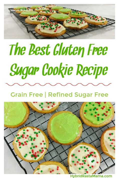 These egg free sugar cookies turned out absolutely gorgeous and delicious. The Best Gluten Free Sugar Cookie Recipe | Hybrid Rasta Mama