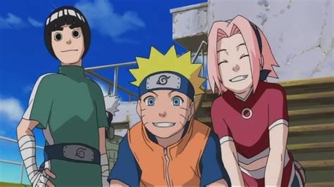 Naruto Sakura And Rock Lee Naruto The Movie Anime Naruto Anime