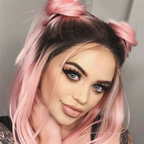 Pin By Hristina On Makeup Hair Styles Pastel Pink Hair Hair Dye Colors