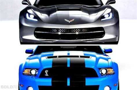 This Or That Mustang Shelby Corvette Stingray Corvette America