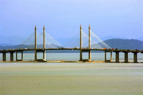 The bridge connects butterworth on the mainland side of the state with gelugor on the island, crossing the selatan strait. Progress Jambatan Kedua Penang | Adlil Rajiah