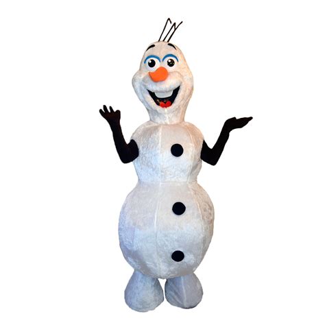 Olaf The Snowman Quality Mascots Costumes