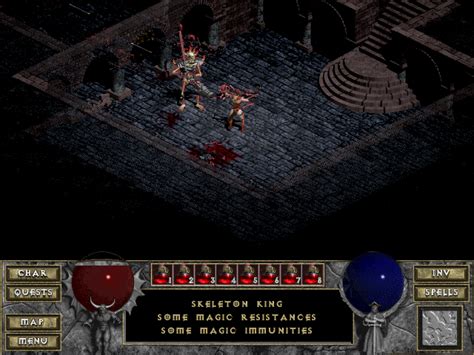 Diablowme Diablo 1 Quest The Curse of King Leoric