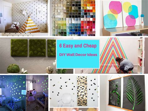 6 Extremely Easy And Cheap Diy Wall Decor Ideas Part 4