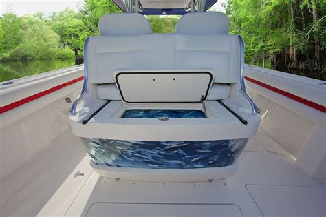 The Vision Baitwell Helm Seat Center Console Fishing Boats Boat