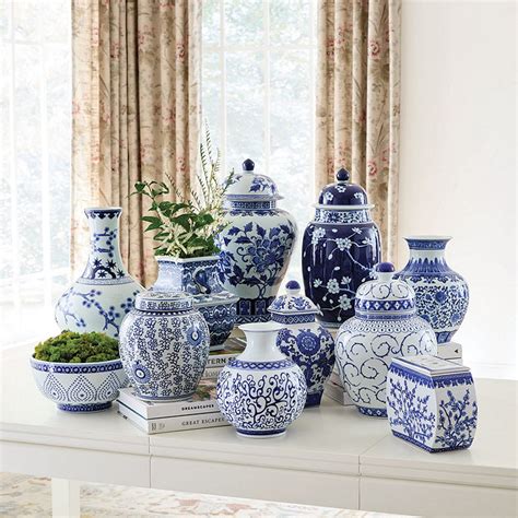 Blue And White Porcelain Vases Ballard Designs